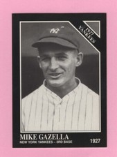 1991 The Sporting News - #121 Mike Gazella - New York Yankees - Box 125    
