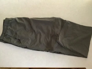 MENS COLUMBIA PFG 100% NYLON ZIPOFF PANTS XL 32L CAMPING HIKING FISHING GRAY - Picture 1 of 13
