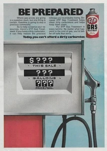 1975 Print Sales AD Advertisement Art Car Automobile STP Gas Treatment 8x10 - Picture 1 of 1