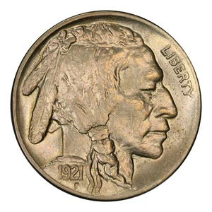1921 Buffalo Nickel PCGS MS-63 - Picture 1 of 4