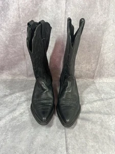 Ariat Heritage Damen schwarz Leder Western Cowboy spitz Stiefel 15771 Größe 6B - Bild 1 von 15