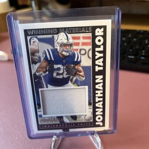 2024 Panini Encore Football Jonathan Taylor Winning Materials /199 Colts NFL - Picture 1 of 2