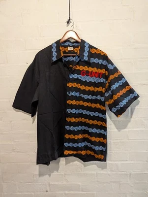 G Unit Shirt XL black short sleeve cotton Union Fist Chain Top - Image 1 of 4