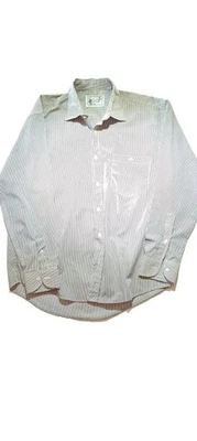 Camicia a righe W. Post L, taschino, 65% poliestere 35% cotone, L. - Immagine 1 di 4