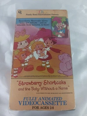 Strawberry Shortcake and the Baby Without a Name VHS Tape 1992 Kids Cartoon Rare - Image 1 of 4