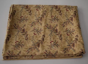 CLASSIC COTTONS 2000 vtg floral fabric 3 yards LEAFY VINE FLORAL reproduction ? - Picture 1 of 5