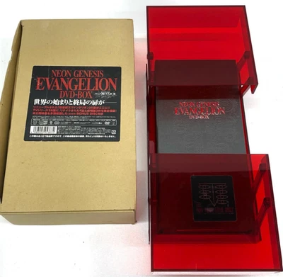 Neon Genesis Evangelion TV Series DVD Box & Booklet Limited First Edition Used - Image 1 of 4