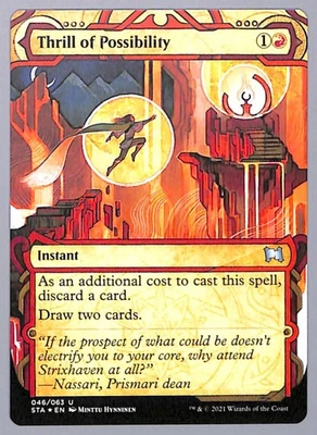 Thrill of Possibility - Foil Etched - 46 - Strixhaven: Mystical Archives (STA) - Image 1 of 2