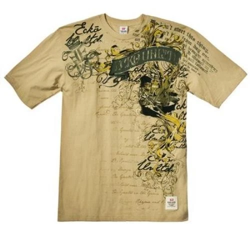 ECKO UNLTD - Camiseta Ángel Oscuro - Caqui Pálido - Para Hombre Tallas L, XL Foto 1 de 1