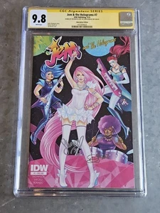JEM and the HOLOGRAMS #7 - 1st JEN BARTEL VARIANT COVER - 💎CGC SS 9.8 AUTO💎 - Picture 1 of 4