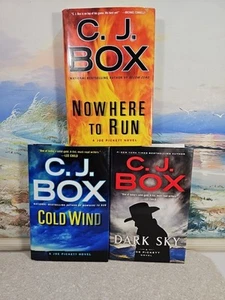 C. J. Box Joe Pickett Series Lot of 3 Hardcover DJ  VERY GOOD CONDITION - Picture 1 of 14