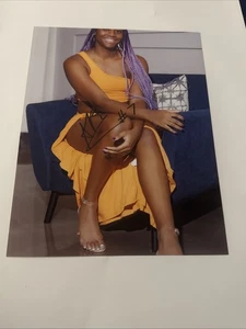 Aliyah Boston signiertes 8 x 10 Foto South Carolina JSA Authentifizierung Echtheitszertifikat Fieber - Bild 1 von 2