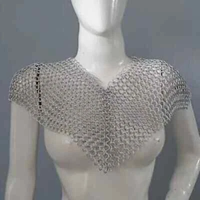 Chainmail Collar, Aluminium Women Collar, Valentine day  gift - Image 1 of 3