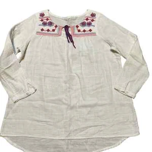 Parte superior campesina bordada talla grande retro años 70 - Imagen 1 de 3