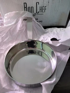 (1) Bon Chef #60033 Small Stainless Steel Mini Saute Serving Pan Heavy Duty NEW - Picture 1 of 5