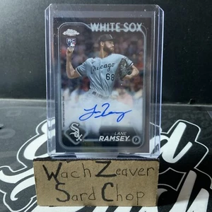 2024 Topps Chrome - Rookie Autographs #RA-LRA Lane Ramsey (AU, RC) - Picture 1 of 6
