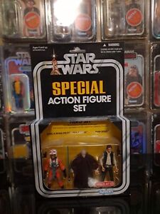 Star Wars Target Exclusive 3 Pack HERO SET - Luke X-Wing Ben Kenobi Han Solo New