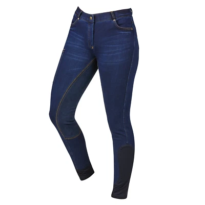 Dublin Shona Full Suede Seat Denim Breeches