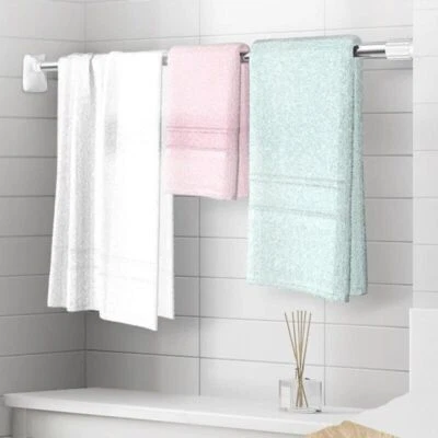 Bastone asta tenda doccia barra telescopica da 90 a 160cm in acciaio Art.59797 - Immagine 1 di 4