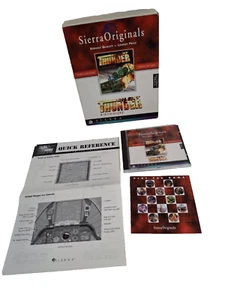 Silent Thunder for Sierra PC Big Box Windows Complete Vintage Gaming - Picture 1 of 7