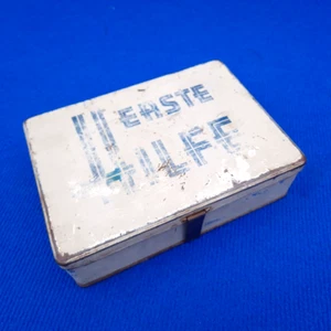 original antiker Oldtimer Verbandkasten "ERSTE HILFE" guter Zustand! Typographie - Picture 1 of 10