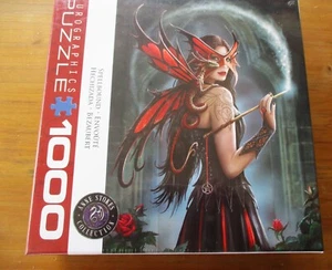 1000 Piezas "Anne Stokes Art Puzzle "Hechizado" 19+1/4" x 26+5/8" - Imagen 1 de 3