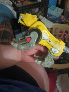 Imaginext Power Rangers Yellow Ranger Sabertooth Zord Mattel - Picture 1 of 4