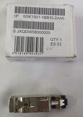 Siemens 6GK1901-1BB10-2AA0 SIMATIC NET Ethernet FC RJ45 Plug 180° (3 Pcs) - Image 1 of 4
