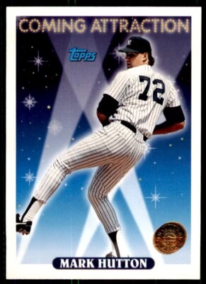 1993 Topps Inaugural Colorado Rockies Mark Hutton #806 - Image 1 of 2