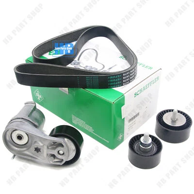 INA 皮带张紧器滑轮套件 11288604266 适用于宝马 N55 F01 F10 F30 335 535 — 第 1/4 张图片