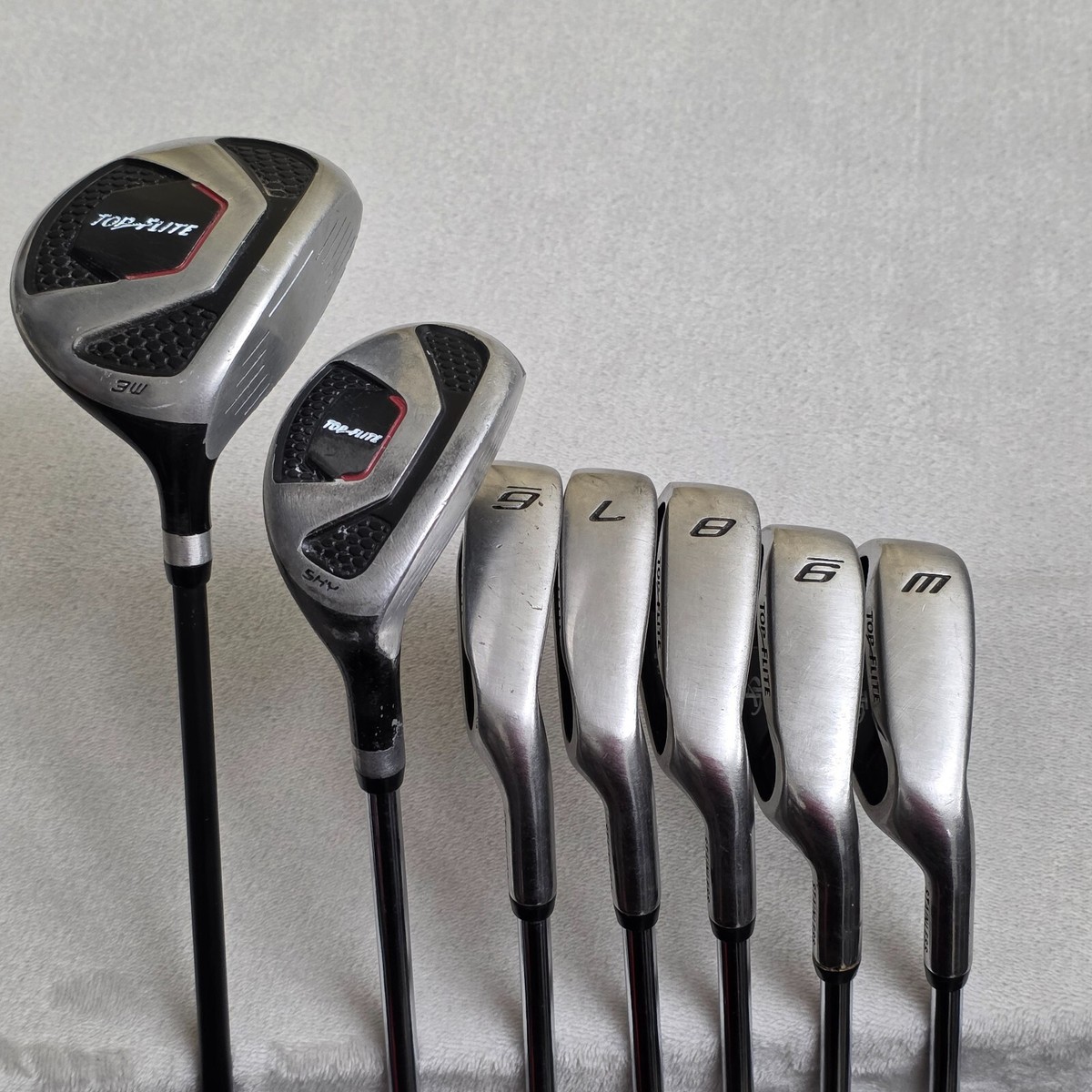 Top Flite Graphite Shaft Iron Set Golf Clubs for sale | eBay