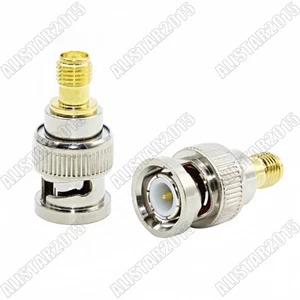5x SMA hembra conector a BNC macho conector adaptador recto SMA-BNC - Imagen 1 de 4