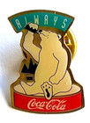Coca Cola Always Eisbär Pin (H11)