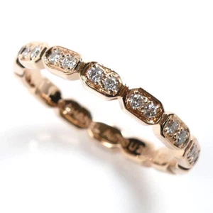 CHANEL Premiere Promes Ring Diamond K18PG US#4.75~5 P0027856 - Picture 1 of 6