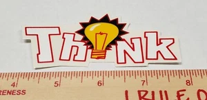 Vintage 90er THINK MANNY SANTIAGO LEE YANKOU PURE SKATE NOS SKATEBOARD DECK STICKER - Bild 1 von 1