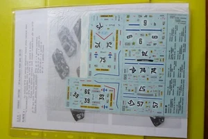 BAM Cartograf decals 1/43 Ferrari Daytona LM (40059 +) scocca NON COMPRESA Leggi - Foto 1 di 8