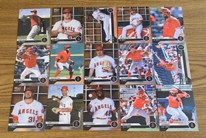 2020 TOPPS NOW LOS ANGELES ANGELS ROAD TO OPENING DAY 15-CARD TEAM SET - Picture 1 of 5