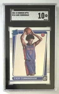 Cade Cunningham 2021 Panini Donruss Optic #161 Rookie RC SGC 10 pistones NBA - Imagen 1 de 2