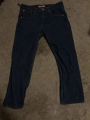 Совершенно черные джинсы из денима Lowrider 36x32 Boulevard Classic - Изображение 1 из 2