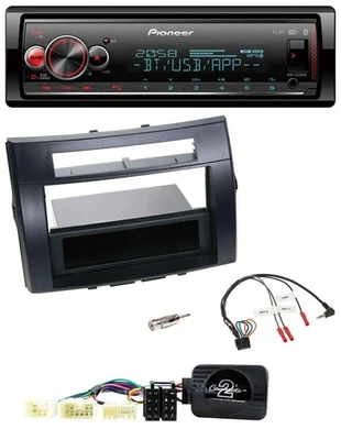 Pioneer Bluetooth USB Lenkrad DAB Autoradio für Toyota Corolla Verso 04-07 schwa - Bild 1 von 4