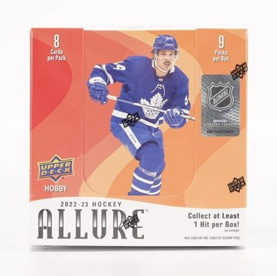 2022/23 UPPER DECK ALLURE HOCKEY HOBBY BOX