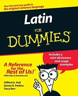 Latin for Dummies by Clifford Hull Paperback Book The Cheap Fast Free Post - Image 1 of 2