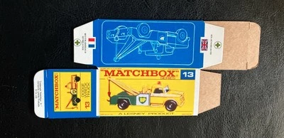 Camión de demolición Dodge Matchbox #13 68-70 tipo F caja repro  Foto 1 de 2