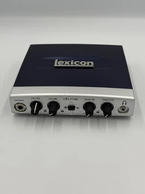 Lexicon Alpha Studio USB Audio Interface Recording & Playback Tested Working - Image 1 of 4