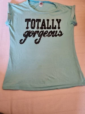 Tshirt Here And There By C&A, Kurzarm, Größe 158/164, Blau, Türkis - Bild 1 von 4