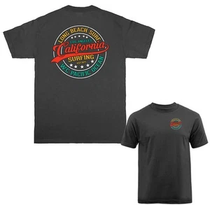 Long Beach California Surf Surfing T-Shirt - Bild 1 von 17