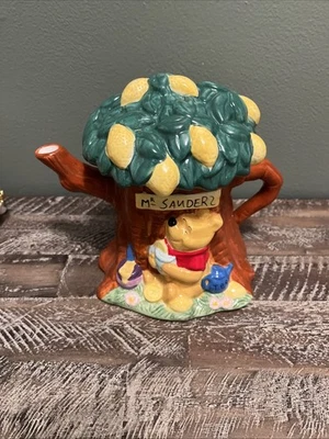 Disney's Winnie The Pooh - Ceramic Tree House Teapot with Lid - Image 1 of 4