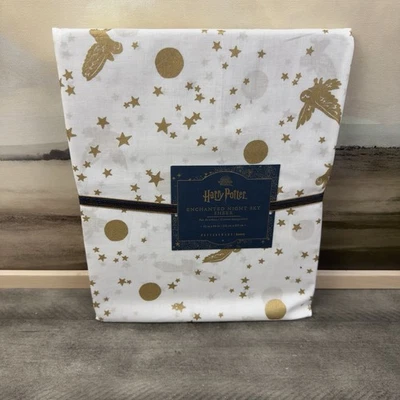 Pottery Barn Teen Harry Potter™ Enchanted Night Sky Sheer Curtain Drape 52”x84” - Image 1 of 4