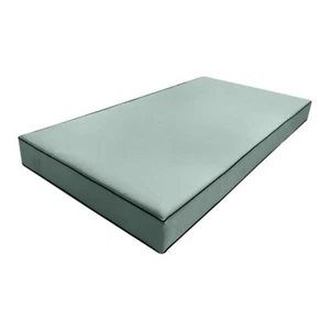 |SLIPCOVER ONLY| Outdoor Contrast Trim Daybed Cover Fitted Sheet Crib 6" AD002 - Picture 1 of 5
