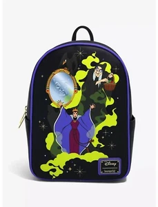 Loungefly Disney SNOW WHITE EVIL QUEEN Mini Backpack BoxLunch EXCLUSIVE New - Picture 1 of 6